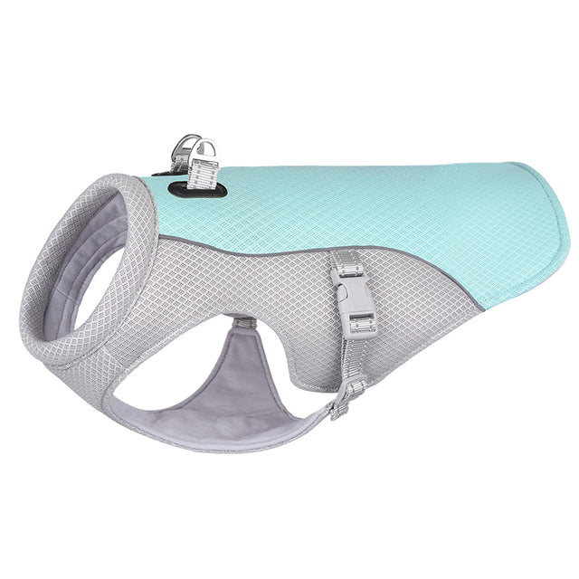 French Bulldog Summer Cooling Vest Heat Resistant Breathable Sun-proof