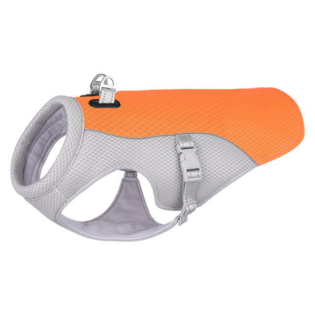 French Bulldog Summer Cooling Vest Heat Resistant Breathable Sun-proof