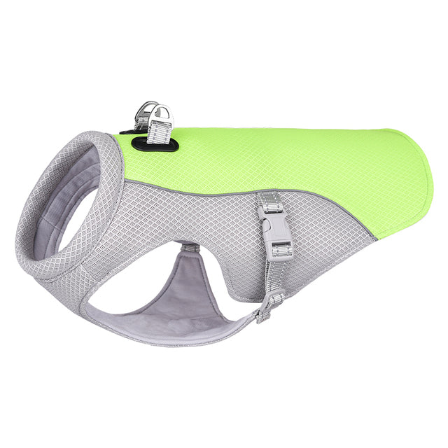 French Bulldog Summer Cooling Vest Heat Resistant Breathable Sun-proof
