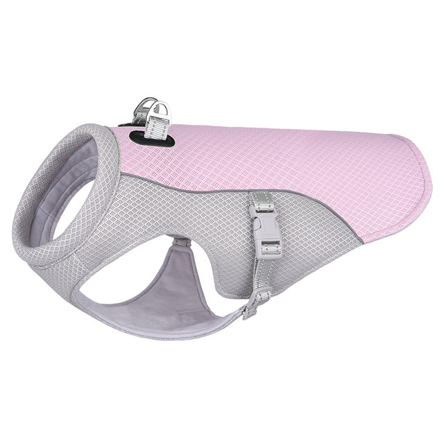 French Bulldog Summer Cooling Vest Heat Resistant Breathable Sun-proof